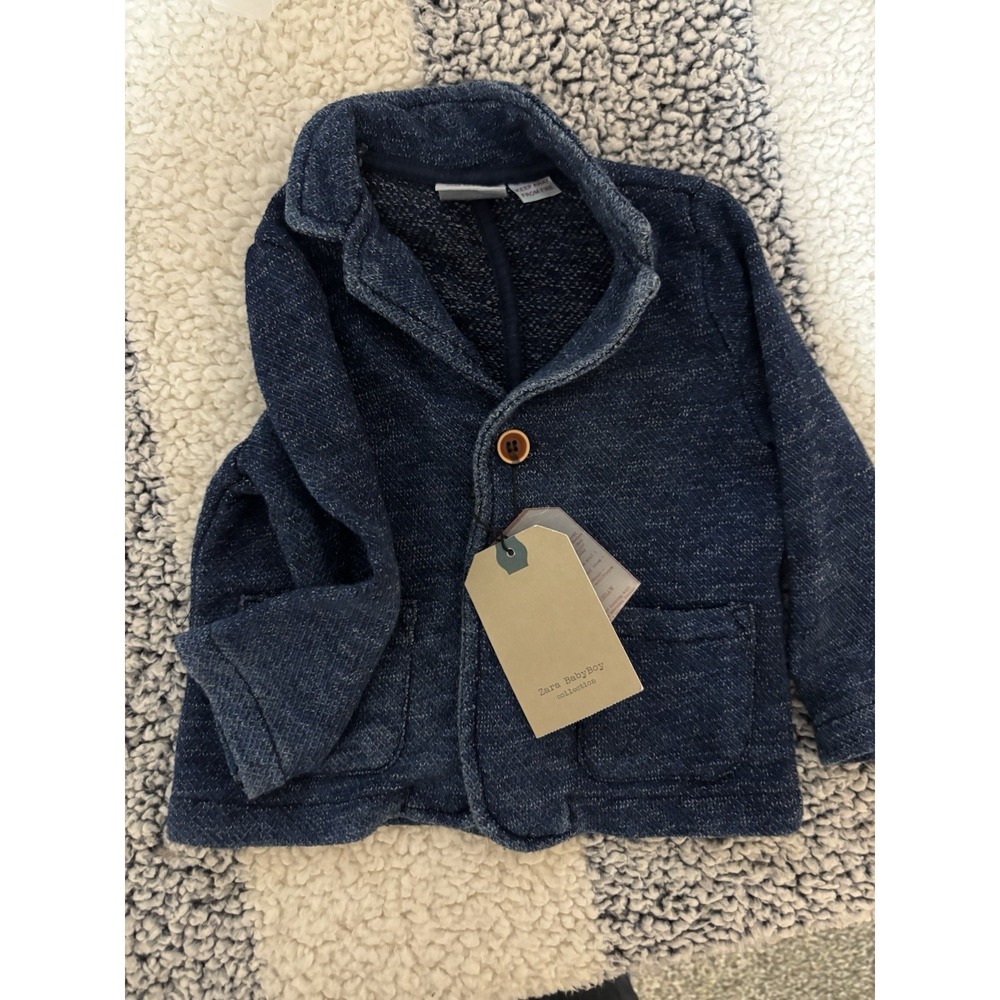 Zara Baby   Children's  Blazer Style Jacket New With Tags Size 9-12 Months A16
